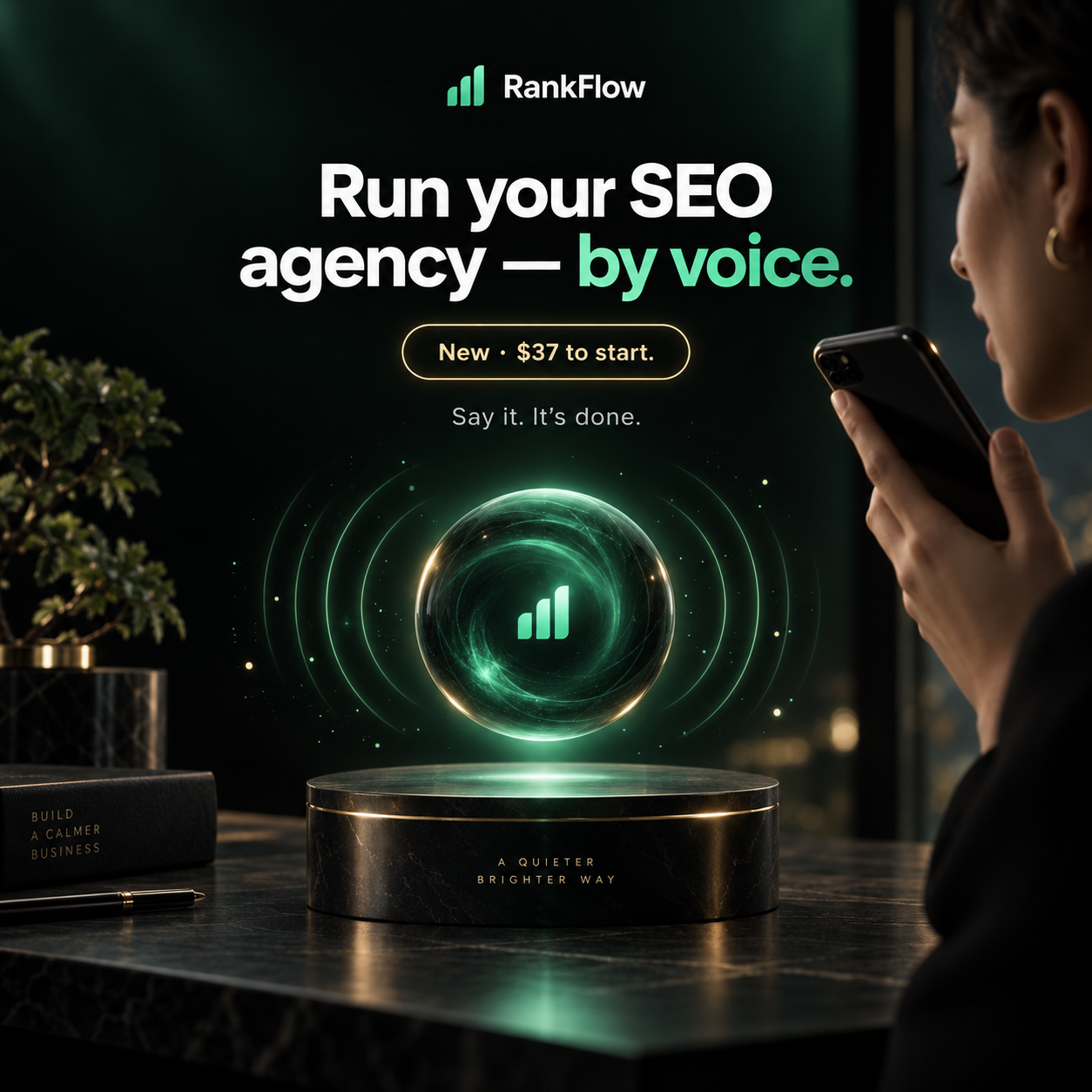 JR RankFlow ad creative
